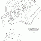 LT,A500X,XC Rear fender (lt-a500xl7 p28)