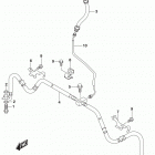 LT,A400F,C,Z Передние тормозные трубки