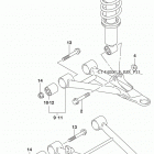 LT,F400F Suspension arm (lt-f400fl7 p33)