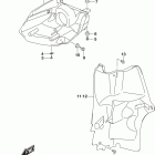 LT,A400F,C,Z Front lamp housing