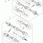 LT,A750X,XC Задний привод