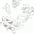 LT,A500X,XC Front grille (lt-a500xl7 p33)