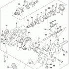LT,F400F Final bevel gear (front) (lt-f400fl7 p28)