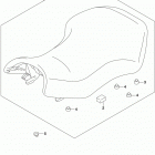 LT,A750X,XC Сиденье