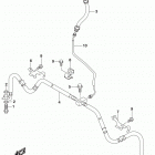 LT,F400F Передние тормозные трубки