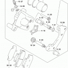 LT,F400F Передние тормоза