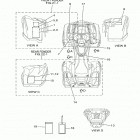 GRIZZLY EPS 4WD SPEC (YFM70GPLKL) Наклейки 1