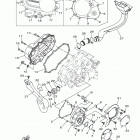 KODIAK 450 EPS 4WD HUNTER  (YFM45KPHJF) Крышка картера двигателя