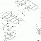 KODIAK 450 EPS 4WD (YFM45KPLKL) Дуги безопасности