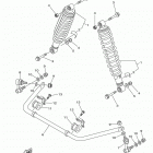 GRIZZLY EPS  (YFM70GPAJL/YFM70GPAJW) Задняя подвеска
