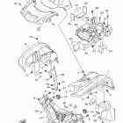 KODIAK 700 EPS 4WD (YFM70KPALG) Переднее крыло