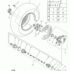 GRIZZLY EPS 4WD SPEC (YFM70GPLKL) Переднее колесо 2