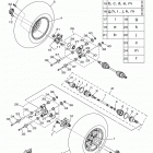 KODIAK 450 EPS 4WD (YFM45KPLKL) Переднее колесо