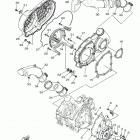 KODIAK 700 EPS 4WD (YFM70KPALG) Крышка картера двигателя