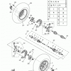 KODIAK 450 EPS 4WD (YFM45KPLKL) Переднее колесо