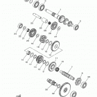 GRIZZLY EPS  (YFM70GPAJL/YFM70GPAJW) Трансмиссия