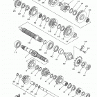 RAPTOR 700  (YFM70RSBJD) Трансмиссия