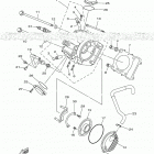 KODIAK 450 EPS HUNTE (YFM45KPHLF) Головка цилиндров