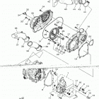 KODIAK 700 EPS (YFM70KPAJS) Крышка картера двигателя