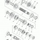 YFZ450R  (YFZ45YSXML) Трансмиссия