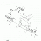 RAPTOR 700  (YFM70RSBJD) Подножки