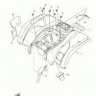KODIAK 450 EPS HUNTE (YFM45KPHLF) Задний бампер