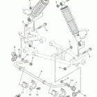 KODIAK 450 EPS HUNTE (YFM45KPHLF) Задняя подвеска