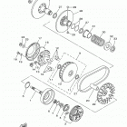 KODIAK 450 EPS HUNTE (YFM45KPHLF) Сцепление