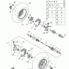 KODIAK 450 EPS  (YFM45KPAJS) Переднее колесо