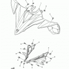 YFZ450R  (YFZ45YSXML) Переднее крыло