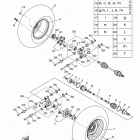 KODIAK 450 EPS 4WD HUNTER  (YFM45KPHJF) Переднее колесо
