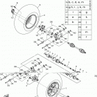 KODIAK 450 EPS  (YFM45KPAJS) Переднее колесо