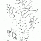 YFZ450R  (YFZ45YSXML) Боковые обтекатели