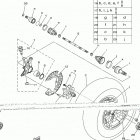 KODIAK 700 EPS (YFM70KPAJS) Переднее колесо