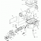 KODIAK 450 EPS HUNTE (YFM45KPHLF) Впускная система