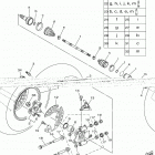 GRIZZLY EPS HUNTER (YFM70GPHJH) Заднее колесо 2