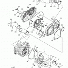 KODIAK 700 EPS HUNTER  (YFM70KPHJH) Крышка картера двигателя
