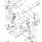 YFZ450R  (YFZ45YSXML) Передняя подвеска колес