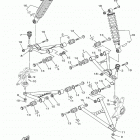 KODIAK 450 EPS HUNTE (YFM45KPHLF) Передняя подвеска колес