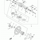 RAPTOR 700  (YFM70RSBJD) Задний суппорт