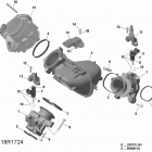 Defender HD10 02- air intake manifold and throttle body - hd10