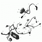 4- Commander MAX 1000R EFI 10- engine harness and electronic module - command...