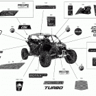 002 - Maverick Turbo - North America 09- decals maverick - turbo - package xrc - north ...