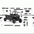 002 - Maverick Sport MAX 1000R - DPS - T1B Series 09- decals maverick sport max - 1000r - package dp...