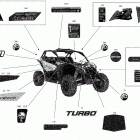 002 - Maverick Turbo - North America 09- decals maverick - turbo - package std - north ...