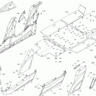 4- Commander MAX 1000R EFI 09- body and accessories commander max - central b...