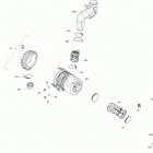 Defender HD10 - XMR 02- air intake defender hd10 - xmr