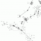 Defender HD5 07- steering defender - all package