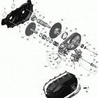 Commander MAX 1000R EFI 05- transmission - 1000r