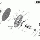 Maverick MAX 05- transmission, driven pulley - xmr
